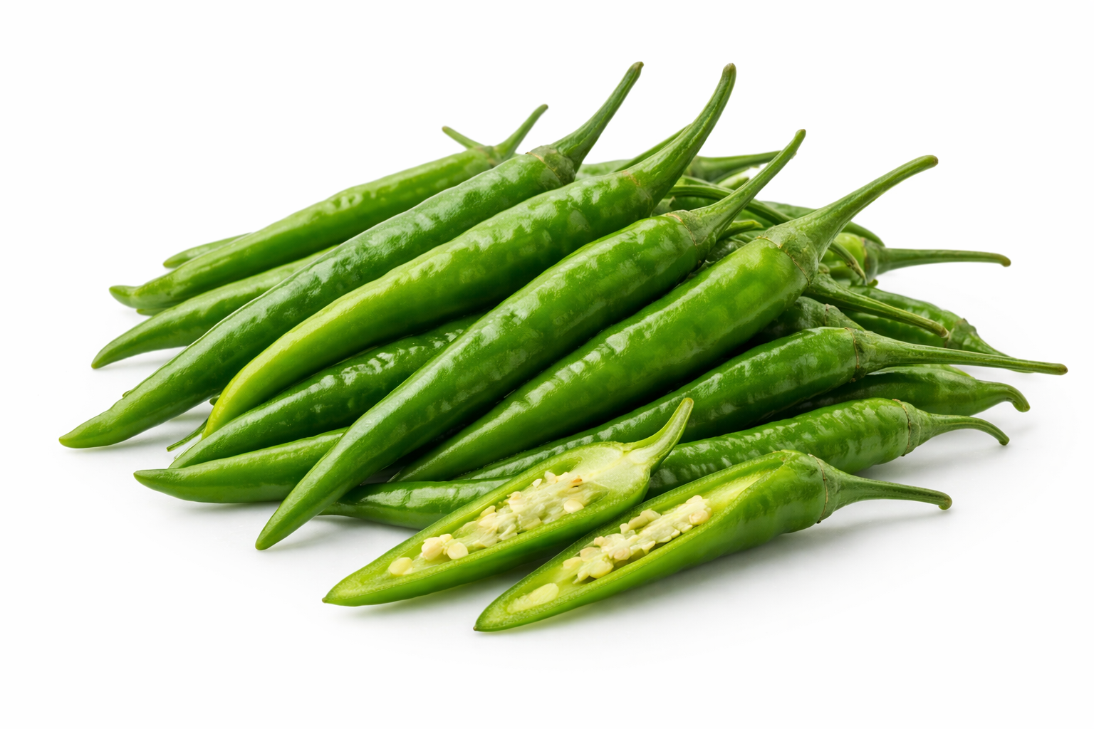 Kacha Morich (Green Chilli)